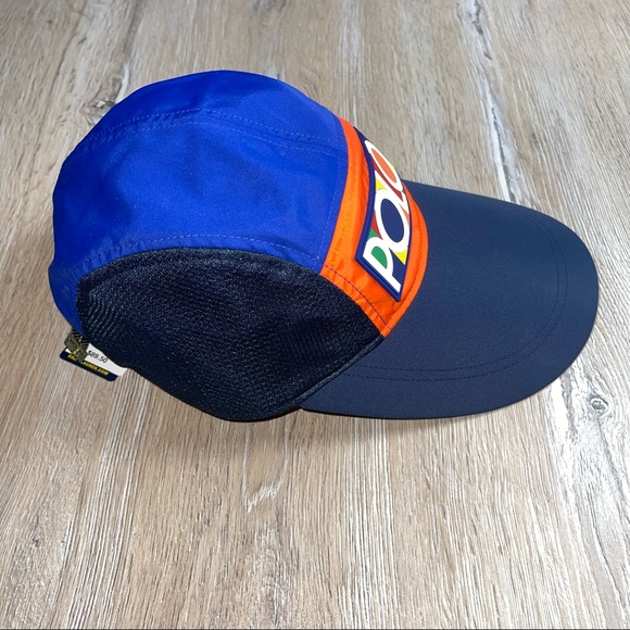 Polo Ralph Lauren Spectre 5 Panel Long Bill Cap Hat Stadium 1992 Hi Tech BNWT - Picture 3 of 8